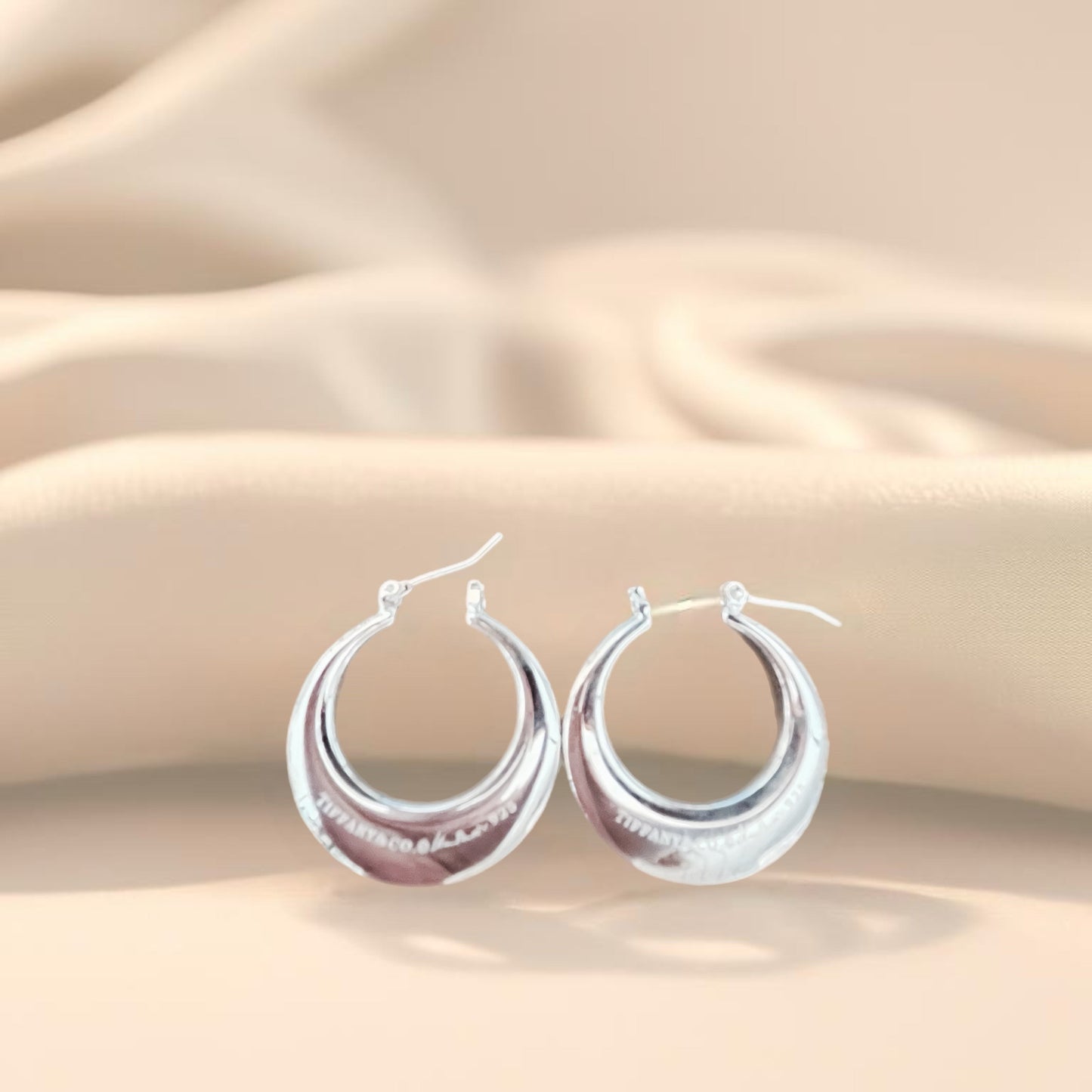 Brincos de Senhora em Prata 925, Tiffany & Co Argola