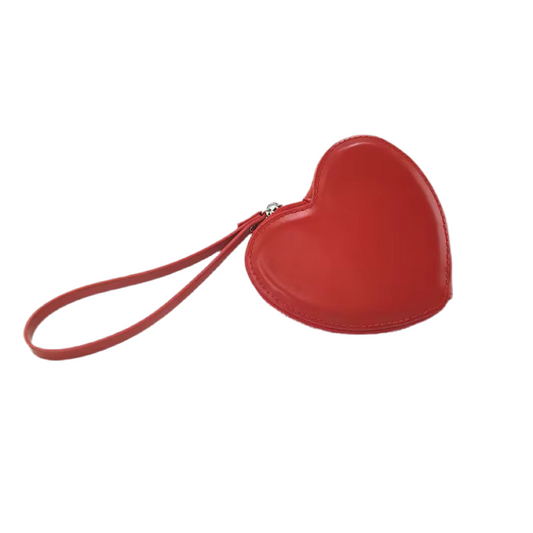 Moedeiro Jiomay em Forma de Coração Vermelho