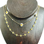 Conjunto de Senhora, 2 Colares Girassol