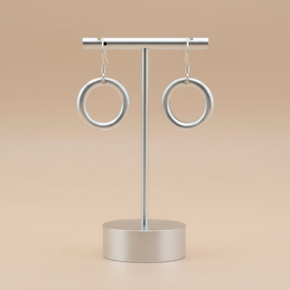 Boucles d'oreilles créoles en argent 925 Tiffany & Co pour femme