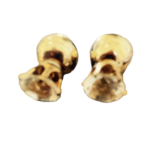 Brincos de Senhora em Fantasia, Bolas com Zircônias