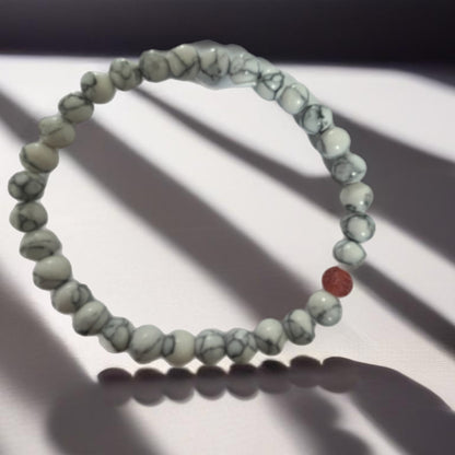 Pulseira de Senhora com Pedras Naturais Malaquita
