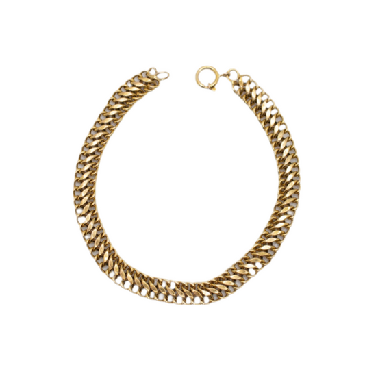 Pulseira de Homem em Ouro Laminado 10K, Corrente