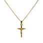 Colar de Homem em Ouro Laminado 18k com Cruz Jesus