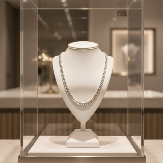 Colar de Homem, Corrente em Prata 925, 50 cm