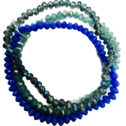 Pulseira 3 Peças, Pedra Natural