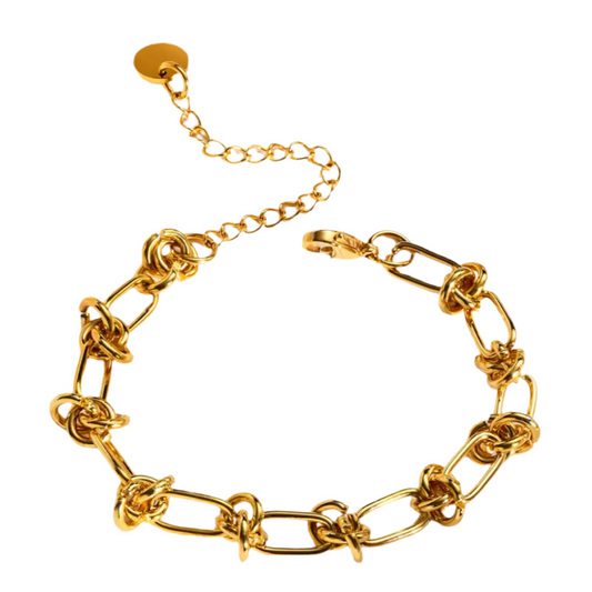 Pulseira de Senhora em Aço Inoxidável, Nós