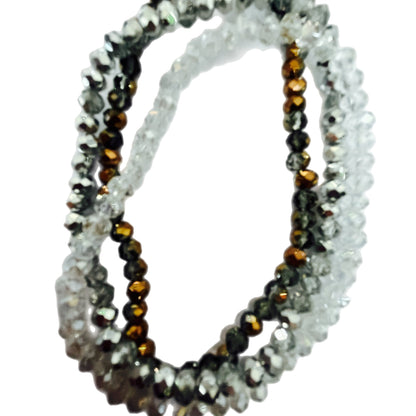 Pulseira 3 Peças, Pedra Natural