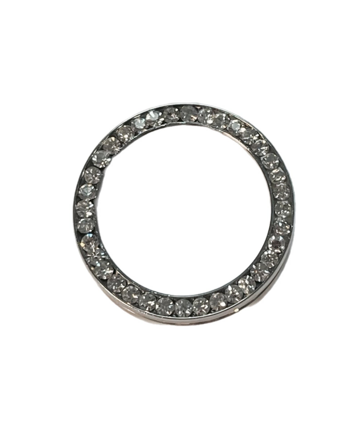 Anel de Homem em Aço Inoxidável com Zircónias