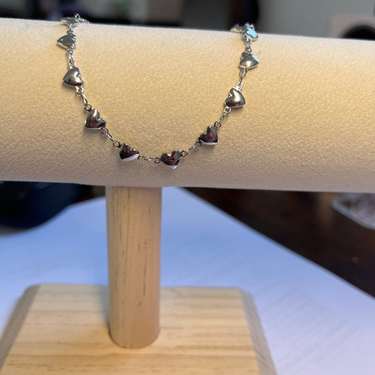 Pulseira de Senhora em Fantasia, Corações