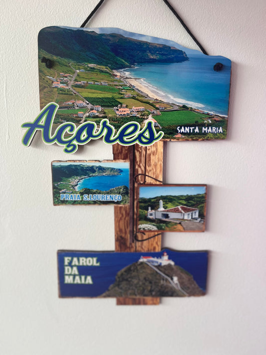 Placa Decorativa, Santa Maria Açores