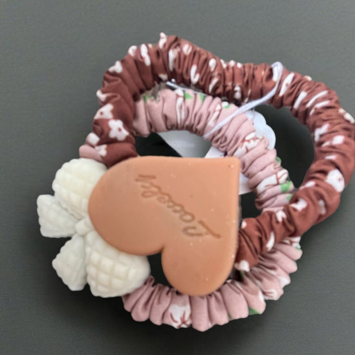 Conjunto Elásticos Cabelo, 2 Peças Desenhos