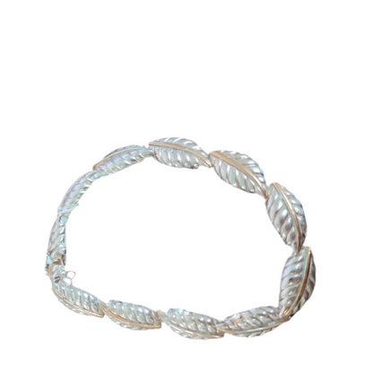 Pulseira de Senhora em Prata e Cobre, Penas