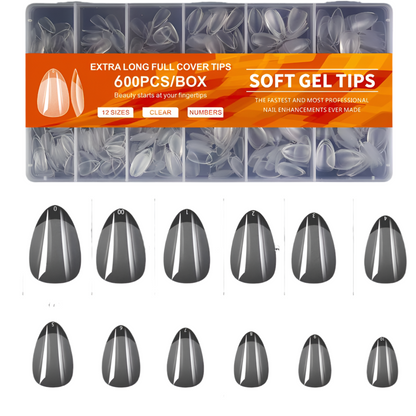 Unhas Postiças (cápsulas Gel-x)