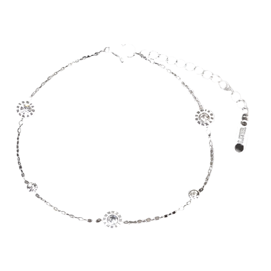 Pulseira de Senhora em Aço Inoxidável, Númeração Romana