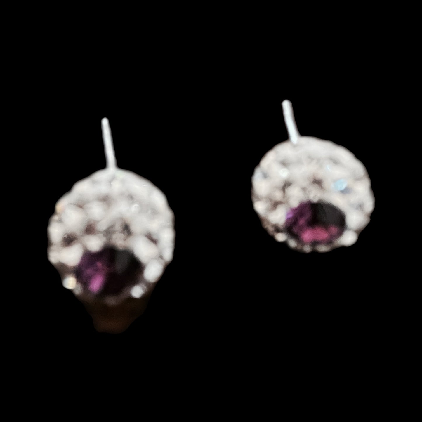Brincos de Senhora, Swarovski Prata