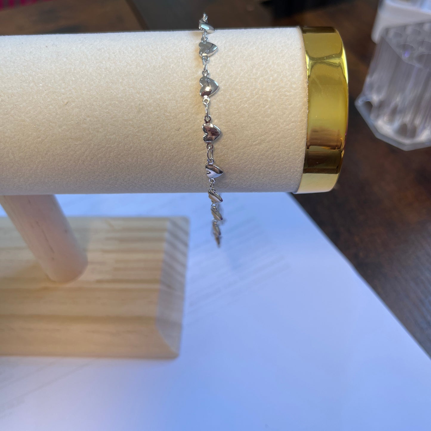 Pulseira de Senhora em Fantasia, Corações