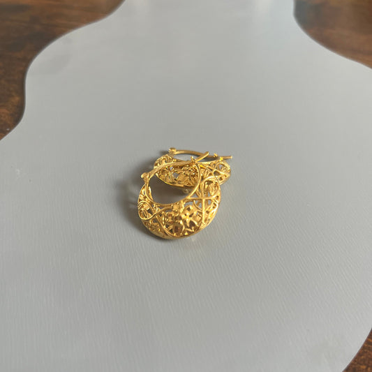 Argolas em Ouro Laminado 10K