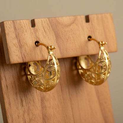 Argolas em Ouro Laminado 18K