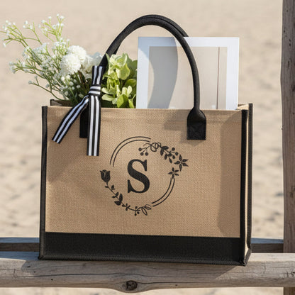 Bolsa Monograma "S": A Sua Identidade com o Charme da Riviera