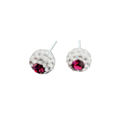 Brincos de Senhora, Swarovski Prata