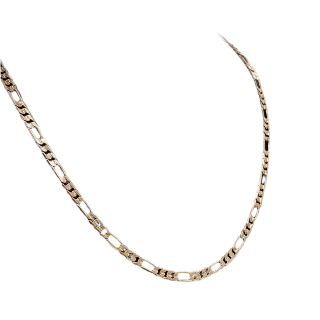 Colar de Homem em Ouro Laminado Rosa 14K