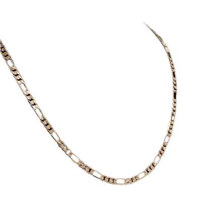 Colar de Homem em Ouro Laminado Rosa 14K
