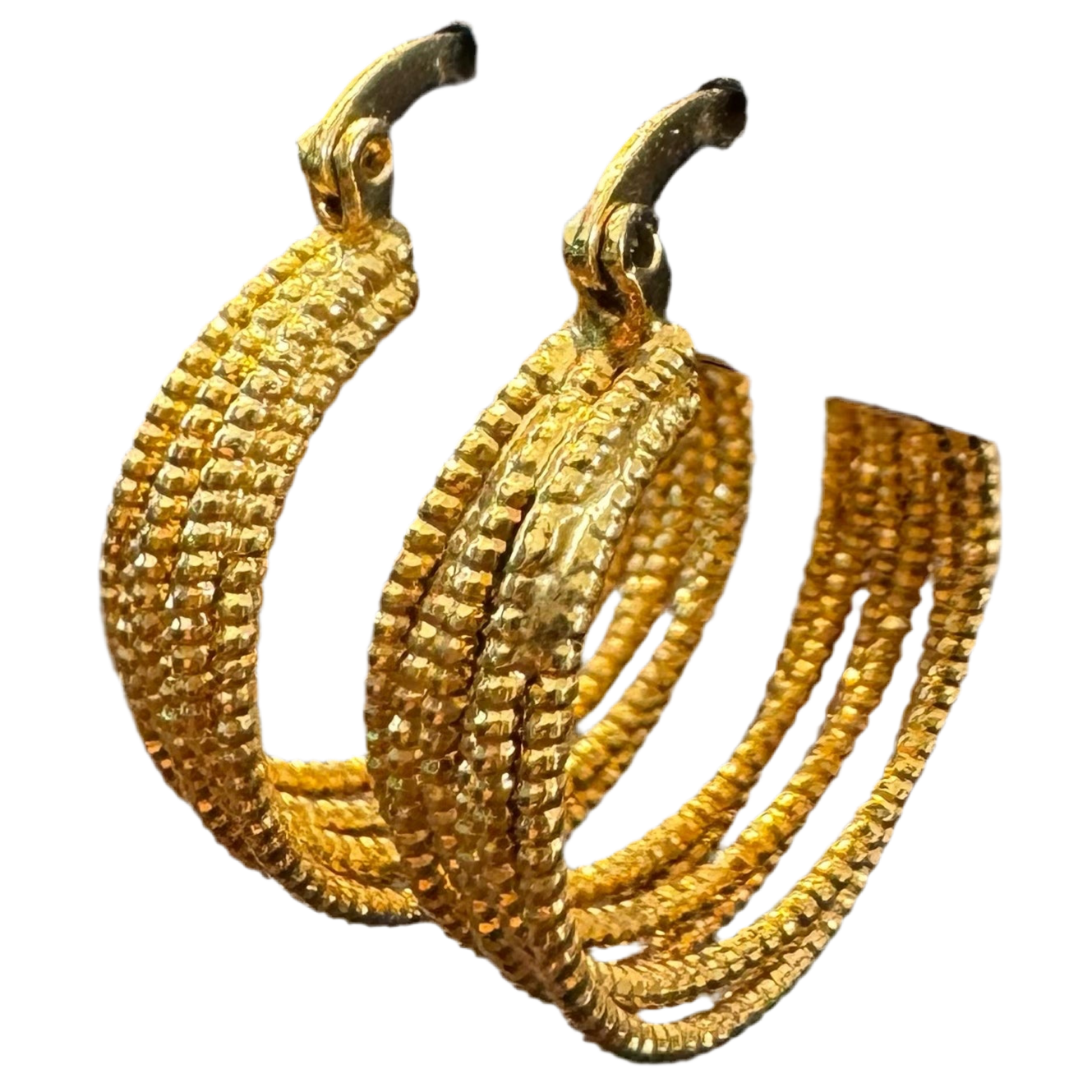 Argolas de Senhora em Ouro Laminado
