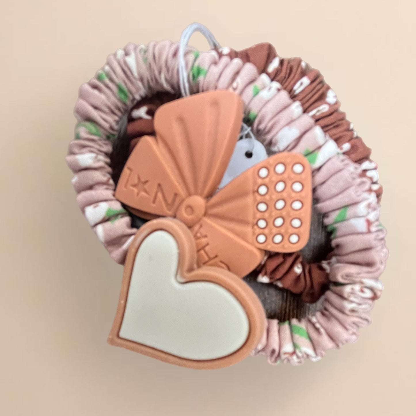 Conjunto Elásticos Cabelo, 2 Peças Desenhos