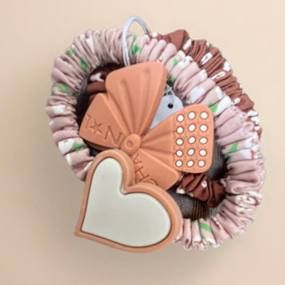 Conjunto Elásticos Cabelo, 2 Peças Desenhos