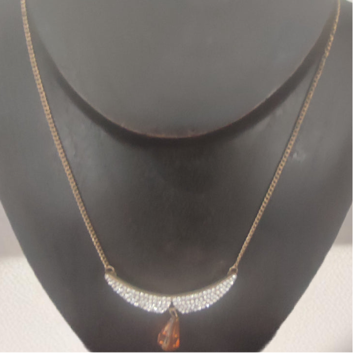 Colar de Senhora Laminado a Ouro 10K com Pingente Asas