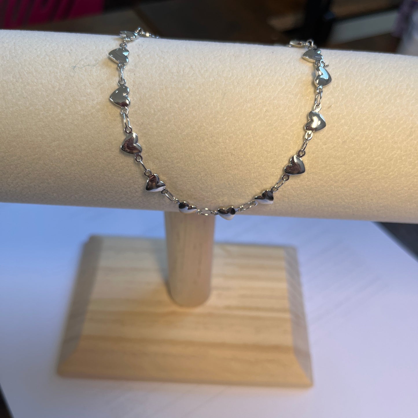 Pulseira de Senhora em Fantasia, Corações