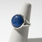 Bague en Argent avec Pierre Naturelle Cyanite T:6,5