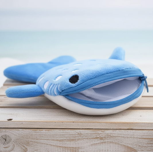 Adoptez le porte-monnaie Requin-Baleine : le compagnon le plus mignon pour votre sac