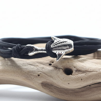 Pulseira Náutica Tubarão-Baleia – Coleção Mar e Vida