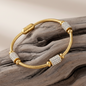 Bracelet Rigide en Acier 316L – Design Intelligent avec Fermoir Magnétique