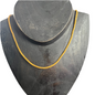 Fio de Senhora em Ouro Laminado 14K