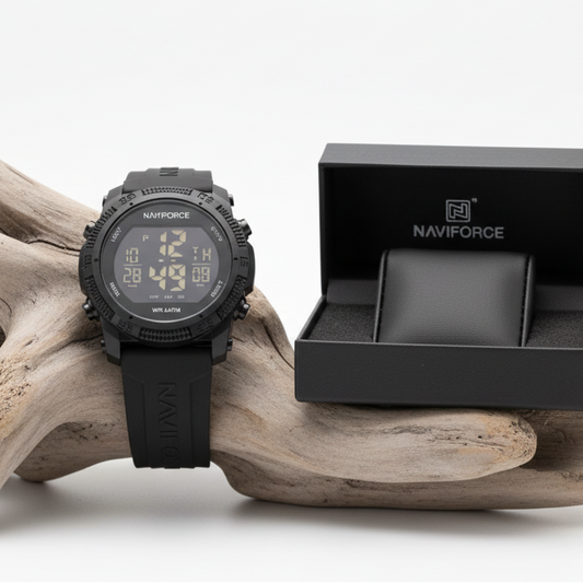 Relógio Masculino Naviforce NF7104 – Resistência 5ATM e Multifuncional, Com Caixa