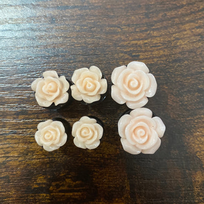 Ear Expanders, Pink Flower
