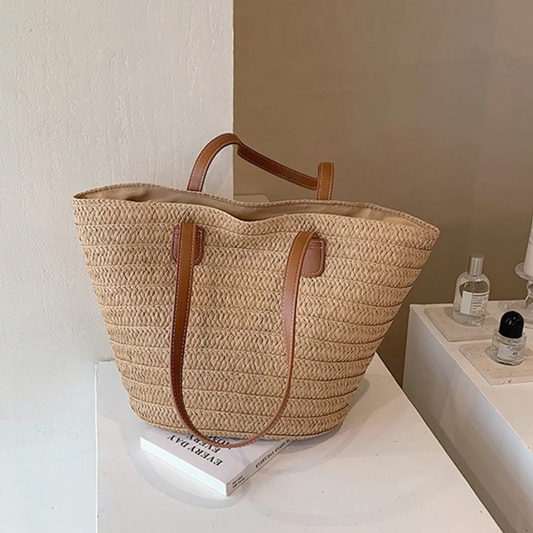 Bolsa Tote de Senhora com Grande Capacidade, Kaki