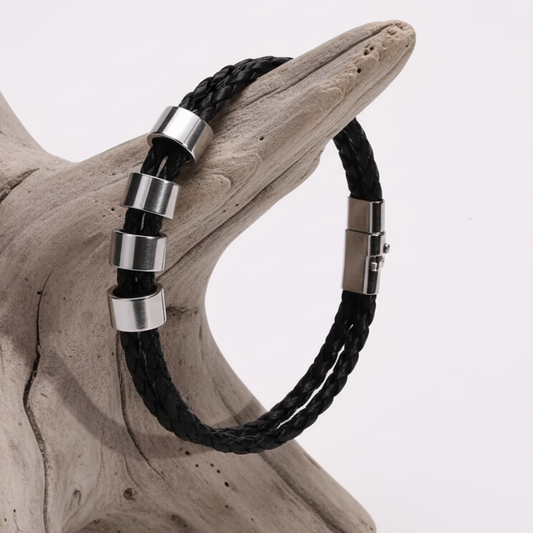 "I Love Santa Maria" Genuine Leather Bracelet - Take the Island with You