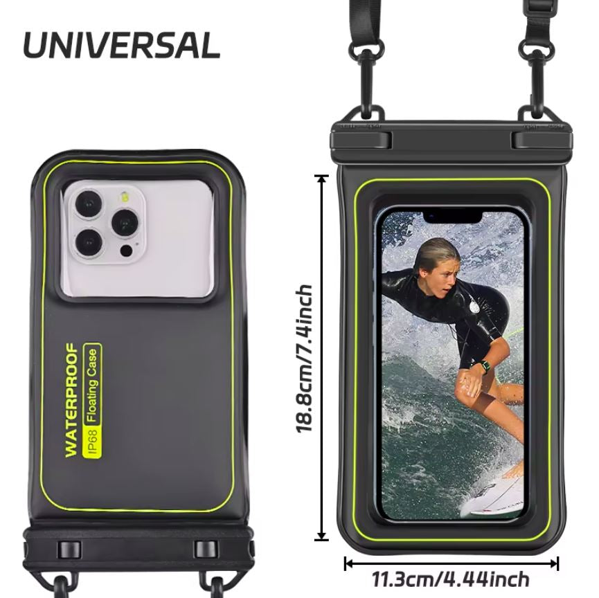 Bolsa Haissky de Telemóvel Impermeável Universal, Preta