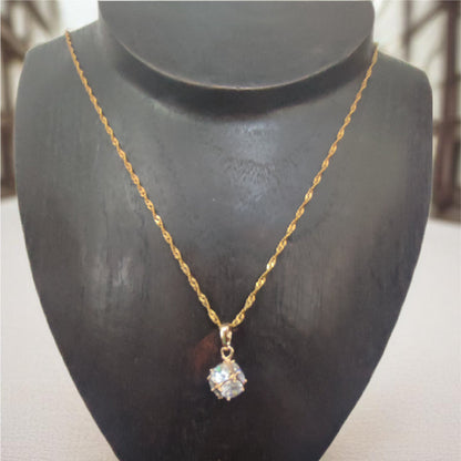Colar de Senhora Swarovski com Pendente Bola feito Quatrzo