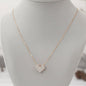 Collier Femme Plaqué Or Rose avec Cœur