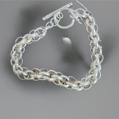 Pulseira de Senhora em Prata, Corrente