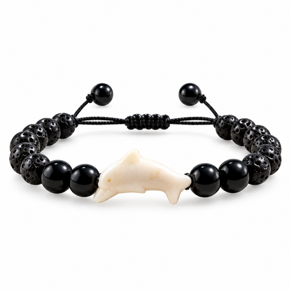 Pulseira Ajustável com Tartaruga Marinha e Contas Coloridas – Estilo Boho | Mar e Vida