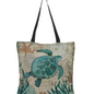Saco de Senhora com Estampado de Tartaruga
