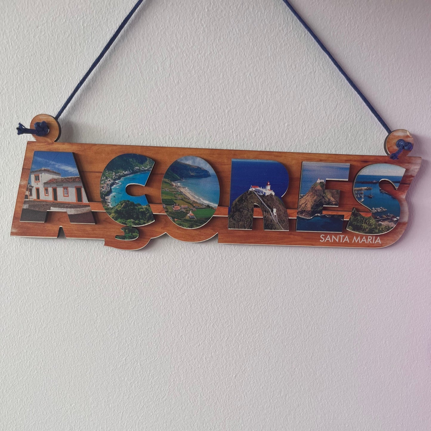 Placa decorativa Açores, Santa Maria