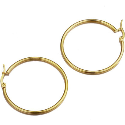 Argolas de Senhora em Aço Inoxidável