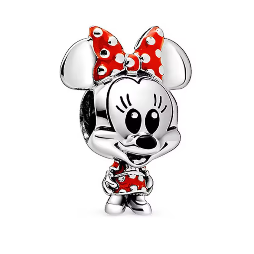 Conta em Prata 925, Minnie Mouse Disney